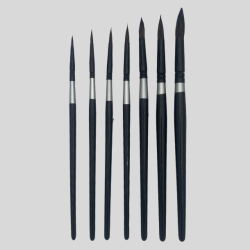 Runde pensler med Egernhr