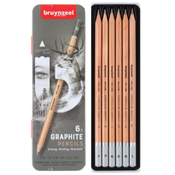 Bruynzeel Expression Grafitblyanter 6-Pak