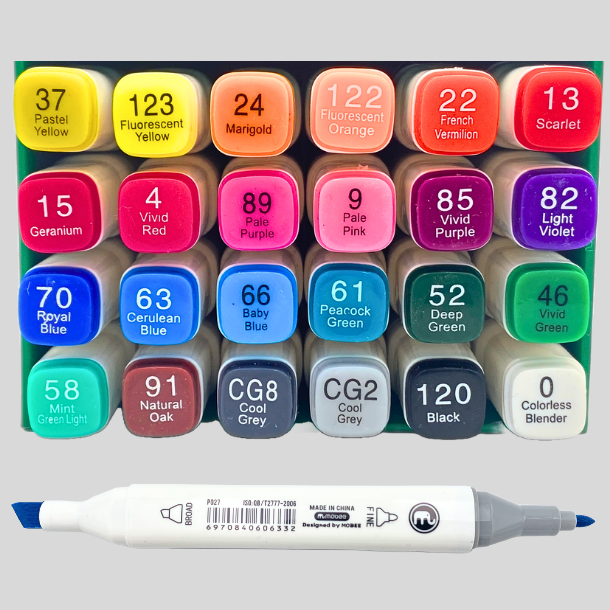 Mobee - Pro Twin Markers, Ls