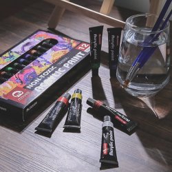 Mobee - Akrylmaling 12-Pak