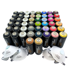 Montana BLACK set - 50 stk.