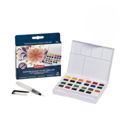 Derwent Akvarelst - 24-Pak