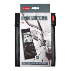 Derwent Sketching Wallet - 17-Dele