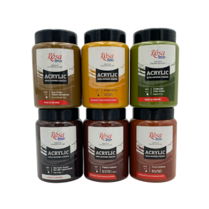 ROSA Akryl St  - Jordfarver