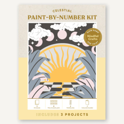 Mindful Crafts: Celestial Paint by Number
