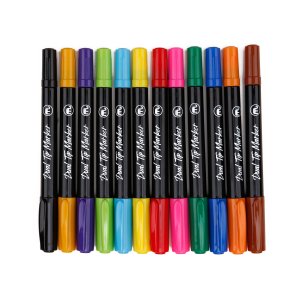 Mobee - Dualtip Marker Fine & Extra Fine 12-Pak