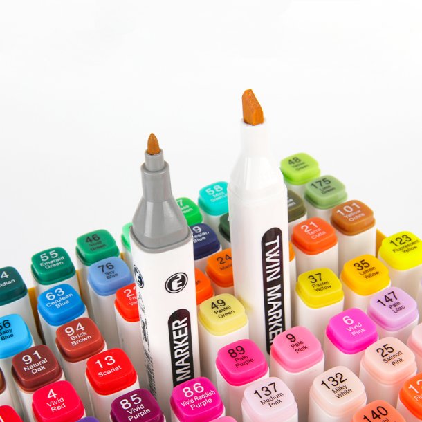 Mobee - 80-Stk Twin Marker Premium