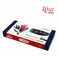 Rosa Gallery "Botanical" Akvarelbrikker - 28-pan st