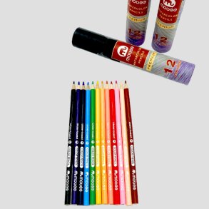 Mobee - Akvarelblyanter 12-Pak