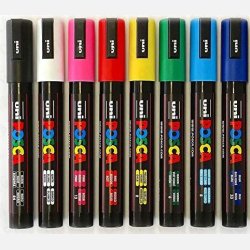 POSCA PC-5M 1,8 - 2,5 mm basis 8-pak