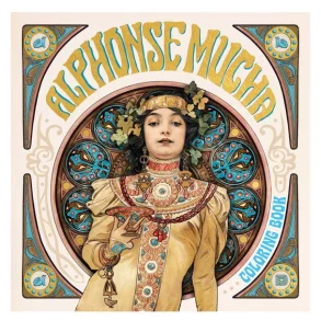  Alphonse Mucha Coloring 