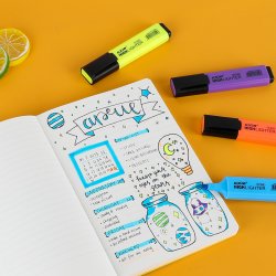 Mobee - Highlighters Neonfarver 6-pak