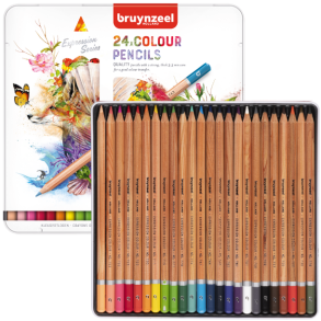 Bruynzeel Expression Farveblyanter 24-pak
