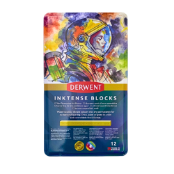 Derwent Inktense Blokke, 12-Pak
