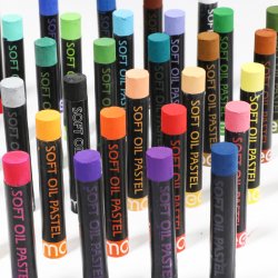 Mobee Blde Oliepasteller, Klassiske Farver - 36+2-Pak