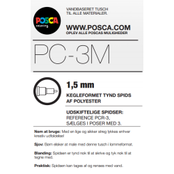 POSCA PC-3M 0,9 - 1,3 mm