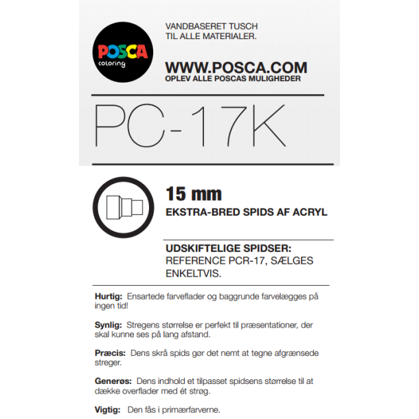 POSCA PC-17K 15 mm