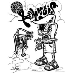 Graffiti Coloring Book 2 - Characters