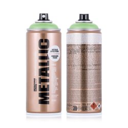 Montana Metallic Spraymaling - Metallic Avocado Green, 400ml.