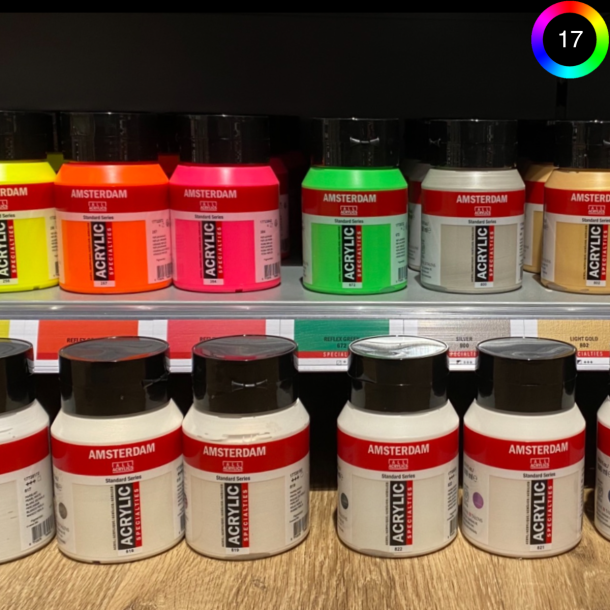 Amsterdam Akrylmaling 500 ml. Specialfarver
