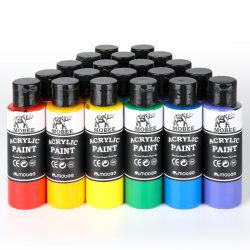 Mobee Akrylmalingst 60 ml. - 20-Pak