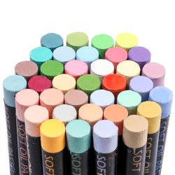 Mobee Blde Oliepasteller, Pastelfarver - 36+2-Pak 