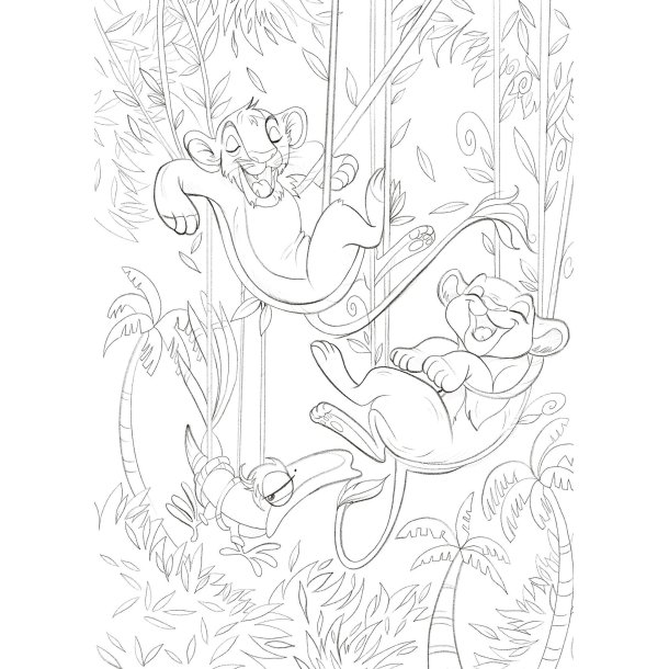 Disney Paint-by-Numbers - 100 % Simba