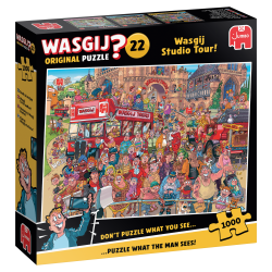 Genoptrykt Puslespil "Wasgij Original 22 Wasgij Studio Tour" 1000 Brikker