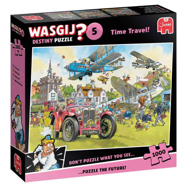 Genoptrykt Puslespil "Wasgij Destiny 5 Time Travel!" 1000 Brikker