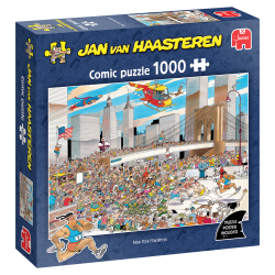 Genoptrykt Puslespil af JVH "New York Marathon" 1000 Brikker