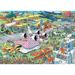 Genoptrykt Puslespil af JVH "The Air Show" 1000 Brikker