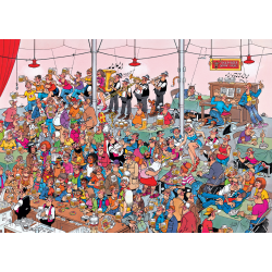 Genoptrykt Puslespil af JVH "German Beer Party" 1000 Brikker