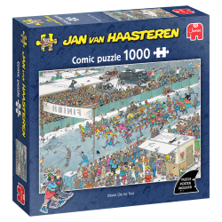 Genoptrykt Puslespil af JVH "Eleven City Ice Tour" 1000 Brikker
