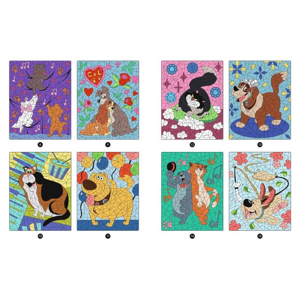 Disney Paint By Numbers, Junior � Special Dogs and Cats 
