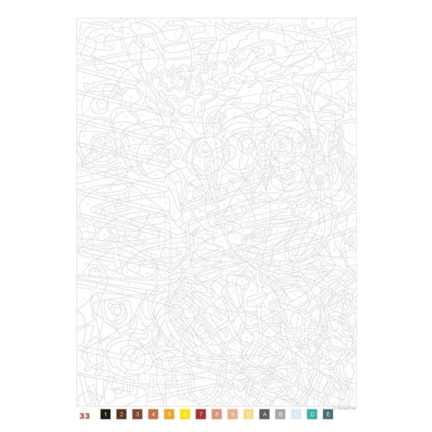 Disney Paint-by-Number - Pixar