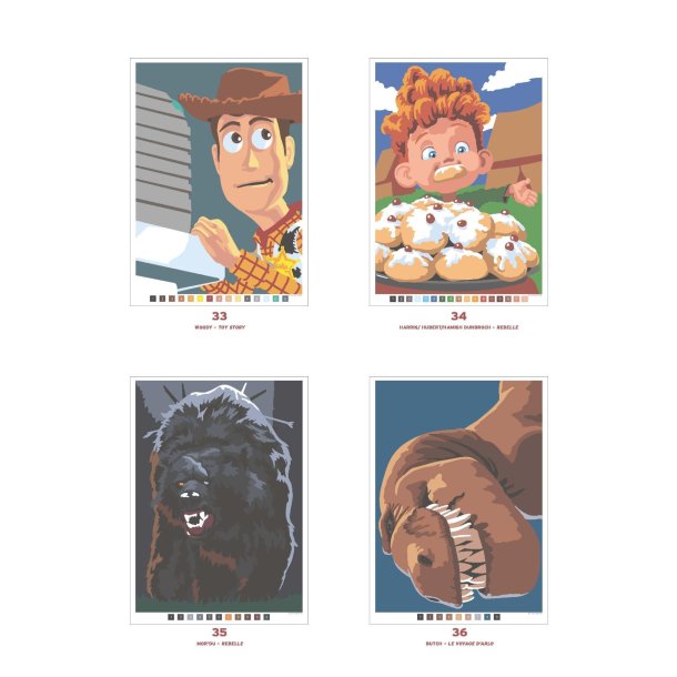 Disney Paint-by-Number - Pixar