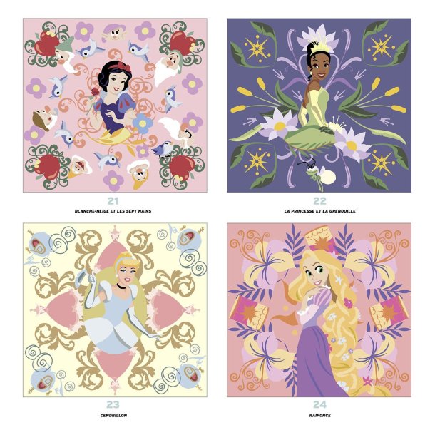 Disney Paint-by-Number - Mandala (Aladdin &amp; others)