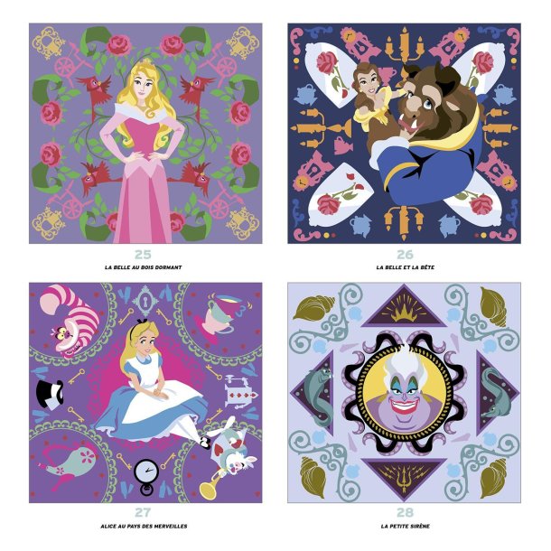 Disney Paint-by-Number - Mandala (Aladdin &amp; others)