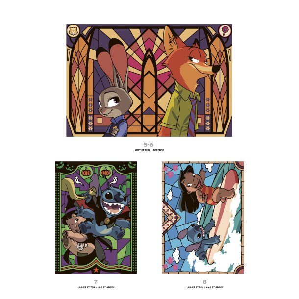 Disney Paint-by-Numbers -Stained Glass � Volume 2