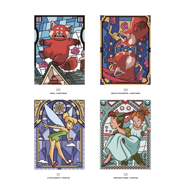 Disney Paint-by-Numbers -Stained Glass � Volume 2