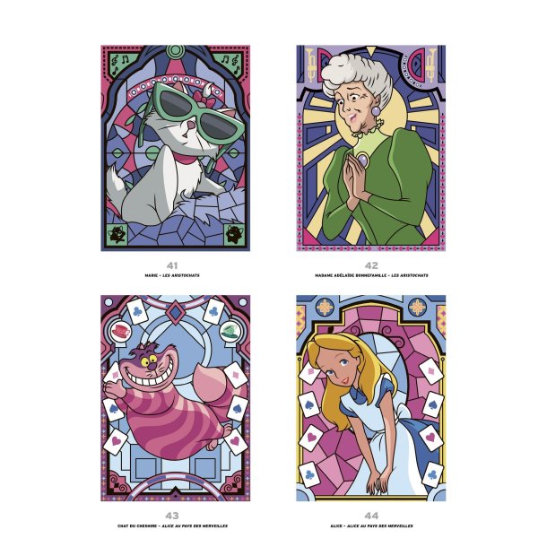 Disney Paint-by-Numbers -Stained Glass � Volume 2