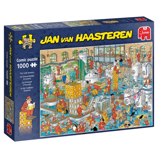 SRTILBUD Puslespil af JVH "The Craft Brewery" 1000 Brikker
