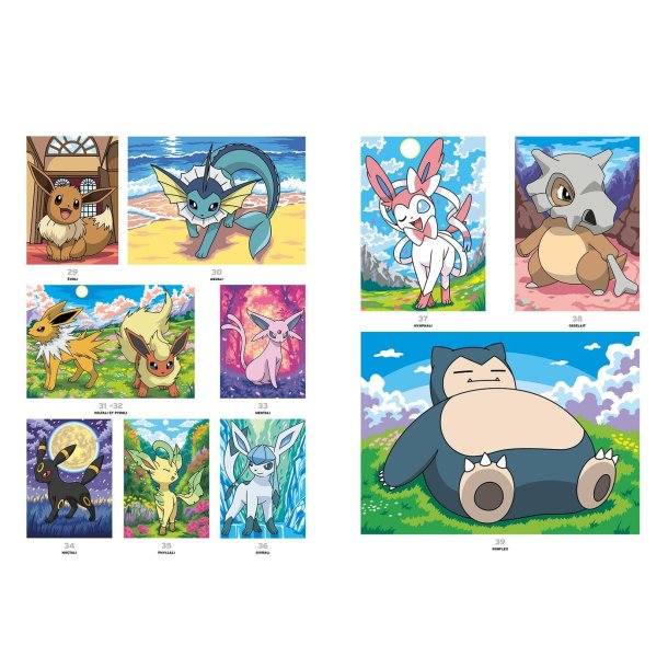 Disney Paint-by-Numbers - Pokemon