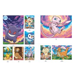 Disney Paint-by-Numbers - Pokemon