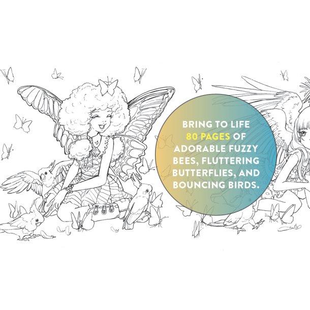 Pop Manga Flight of Fancy Coloring Book