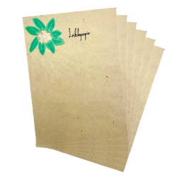 Hndlavet Loktapapir, Brown 80G - 6-pak