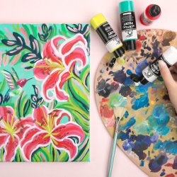 Mobee Akrylmalingst 60 ml. - 20-Pak