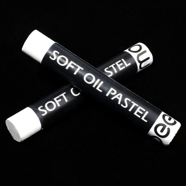 Mobee Hvide Oliepasteller - 12-pak