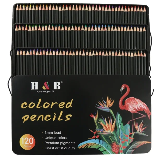 Johanna Basford Malebogspakke  - Oliebaseret Farveblyanter + Gelly Roll 