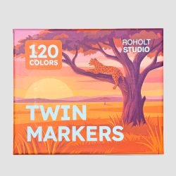 Roholt Studio 120 Twinmarkers - Alkoholbaseret